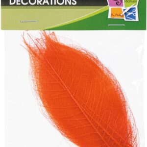 Listje za dekoracijo, oranžna