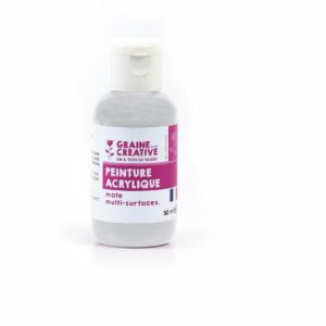 akrilna barva 50 ml biserno bela