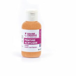 akrilne barve za slikanje, akrilna barva svetlo rjava 50 ml