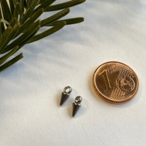 Obesek špica 7,5 mm, nerjaveče jeklo (1 kos)