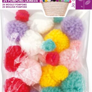 Pompom veliki (24 kos)