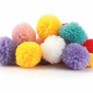 Pompom za ustvarjanje veliki (24 kos)