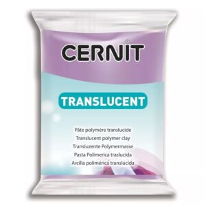 translucent, Violet, 56g cernit