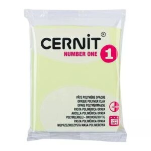 pastel yellow cernit Number one 731